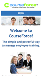Mobile Screenshot of courseforce.com